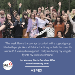 ASPEX graduates celebrate peer support and deep healing.