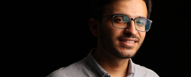smiling man who uses BDSM as a path to intimacy