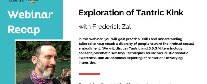 a graphic describing the tantric kink webinar
