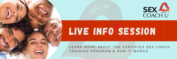Live info sessions can help you choose the right sex coach training program for you