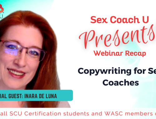 Inara de Luna Presented Copywriting for Sex Coaches