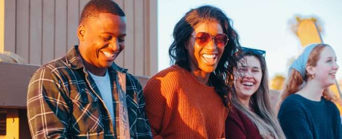 a group of young people discuss sex coaching as a profession